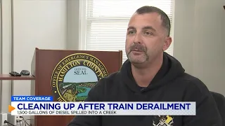 TEAM COVERAGE: Cleaning up after the Collegedale train derailment