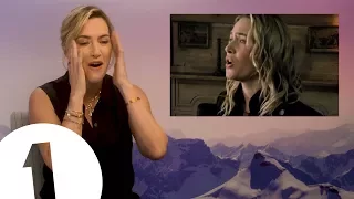 "Turn it off!": Kate Winslet reacts to her own singing