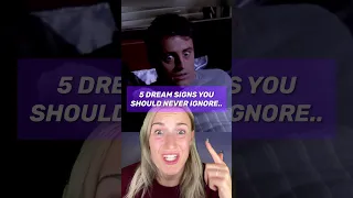 5 DREAM SIGNS YOU SHOULD NEVER IGNORE!😴