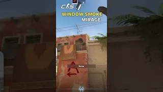 CS2 | Window Smoke on Mirage From T-Spawn [2023] #mirage #cs2 #smokes