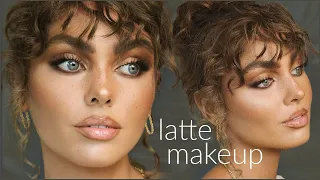 The LATTE MAKEUP TREND🧸☕️ A Talk-Through Makeup Tutorial🤎