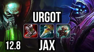 URGOT vs JAX (TOP) | 8 solo kills, 1.3M mastery, 600+ games | EUW Master | 12.8