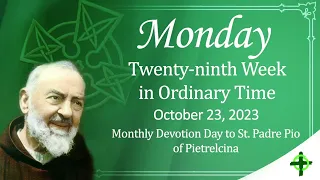 Oct. 23, 2023 / Monday of the Twenty ninth Week in Ordinary Time with Fr. Dave Concepcion