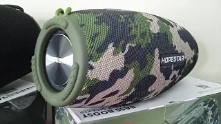 🔥HOPESTAR H51🔥 55 W с Басовым Динамиком + TYPE-C 💥 ПОЛНЫЙ ОБЗОР ⚡РАСПАКОВКА ⚡ BASS TEST