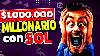 💥Cuanto INVERTIR en SOL para ser MILLONARIO con SOLANA en 2030