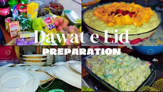 Grand Dawat-e-eid ki preparation || dawat e khas || Eid 2024 ||