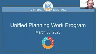 Unified Planning Work Program Committee Meeting: March 30, 2023