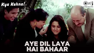 Aye Dil Laya Hai Bahaar | Kavita Krishnamurthy, Hariharan | Kya Kehna @evergreenmix