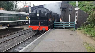 GWR 4277 'Hercules' on the North Norfolk Railway (18/02/2024)