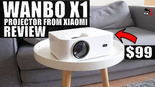 WANBO X1 REVIEW: 2021 Xiaomi Projector Under $100!