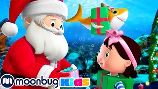 Rekin świąteczny | Little Baby Bum |  Bajki i piosenki dla dzieci! | Moonbug Kids po polsku