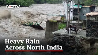 Heavy Rainfall in North India: Several Dead As North India Rain Washes Away Roads And Records