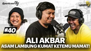 ALI AKBAR KERINGAT DINGIN DI HADAPAN MAMAT ALKATIRI & COACH RIPHAN🤣