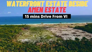 This Beachfront Estate is Opposite Amen Estate Eleko 15 mins Drive From VI | Ownahomeng TV