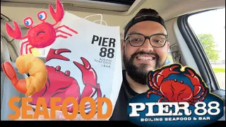 Pier 88 Mukbang | Seafood Boil | Crab Legs