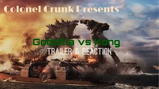 GODZILLA VS KONG (2021) - Rebecca Hall | Movie Trailer & Reaction | Colonels Crunk | HBO Max