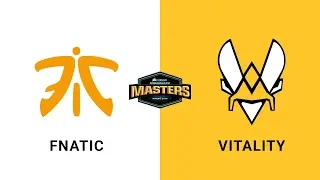 Fnatic vs Vitality - Mirage - Grand Final - CORSAIR DreamHack Masters Malmö 2019