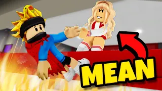 Saved By The MEAN GIRL in ROBLOX!! (Brookhaven RP)