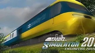 Покатушки на пассажирском поезде в Trainz Simulator на андроид. Первый запуск.