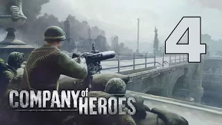 Прохождение Company of Heroes #4 - Контрнаступление на Карантан [Высадка в Нормандии][Эксперт]