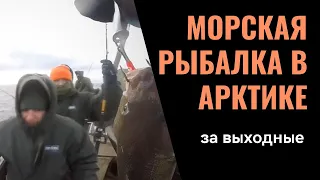 Морская рыбалка на треску на Баренцевом море