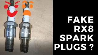 Be careful with your RX8 - Fake NGK Spark plugs...