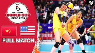 China 🆚 USA - Full Match | Women’s Volleyball World Cup 2019