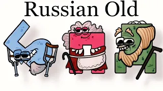 Russian Alphabet Lore But Old Transform l | Alphabet Animation (Part 1)