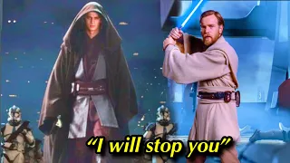 What If Obi Wan Was In The Jedi Temple To Confront Anakin During Order 66