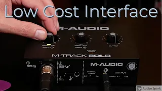 M-Audio M-Track Solo - Unbox and Workout