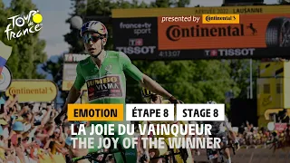 Winner's emotion - Stage 8 #TDF2022