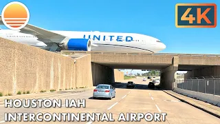 IAH George Bush Intercontinental Airport in Houston, Texas! Drive with me!