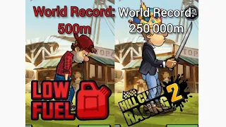 Lowest to Highest World Records in Adventure!🔥- Hill Climb Racing 2