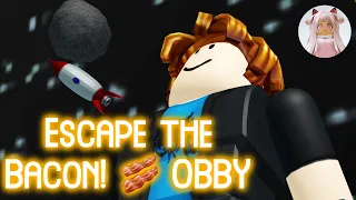 Escape the Bacon! 🥓 OBBY - Roblox Gameplay Walkthrough No Death[4K]