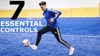 7 Essential Ways To Control The Ball In The Air | Easy First Touch Skills Tutorial