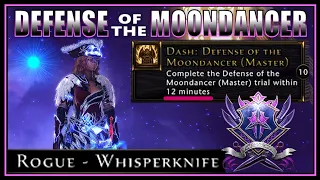 DASH: Defense of the Moondancer (Master) Speedrun! Rogue Whisperknife PoV - Neverwinter