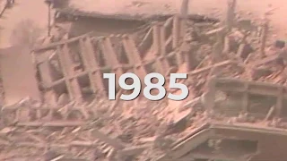 #PlanDNIIIE #SiempreContigo, terremoto del 19 de septiembre de 1985, Ciudad de México.
