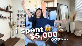 MY $5,000 HOME DECOR HAUL | HOMEGOODS, TJMAXX, MARSHALLS!