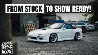 MAZDA FC RX7 PROJECT | 2 WEEK TRANSFORMATION COMPLETE!