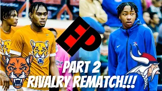 North Meck vs Chambers Part 2: Duke Commit Isaiah Evans Rematches With His Biggest Rival | Full Game