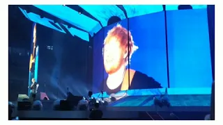 ed sheeran in moscow . 2019