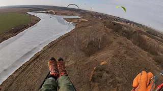 Желохово. Параплан.  Динамик.