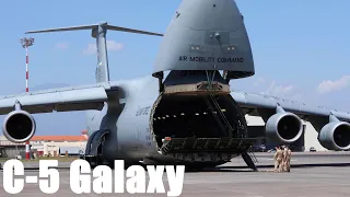 This US Plane is so Big it Needs 28 Wheels to Land: The C-5 Galaxy History