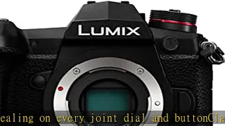 Panasonic LUMIX G9 4K Digital Camera, 20.3 Megapixel Mirrorless Camera Plus 80 Megapixel High-Resol