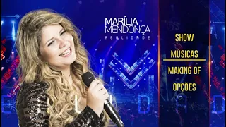 Menu do DVD - Marília Mendonça - Realidade: Ao Vivo em Manaus - 2017