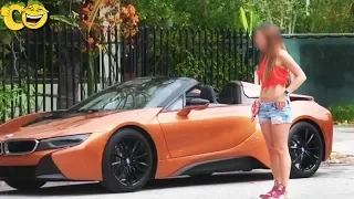 😱 See how She changed her mind when she saw His Car 🤑