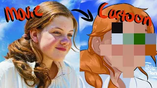 NARNIA Fan art! Drawing Lucy~ (movie) | SPEED DRAW