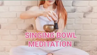 528 HZ Singing bowl sound meditation with an antique! Himalayan Mani Bowl 30 Minutes.