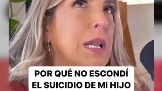 Mayte no escondió el suicidio de su hijo Rubén ¿por qué es importante? 🖐️🚨🆘