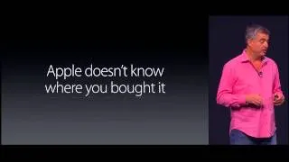  Apple Pay privacy by Eddy Cue @ Apple Special Event, September 2014 HD